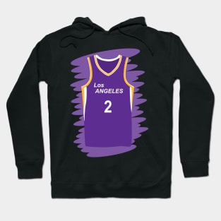 Los Angeles Sparks number 2 uniform Hoodie